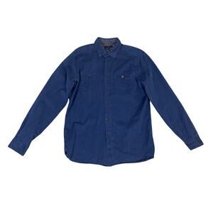 Ted Baker London Button Down Navy Shirt  US Men's 4